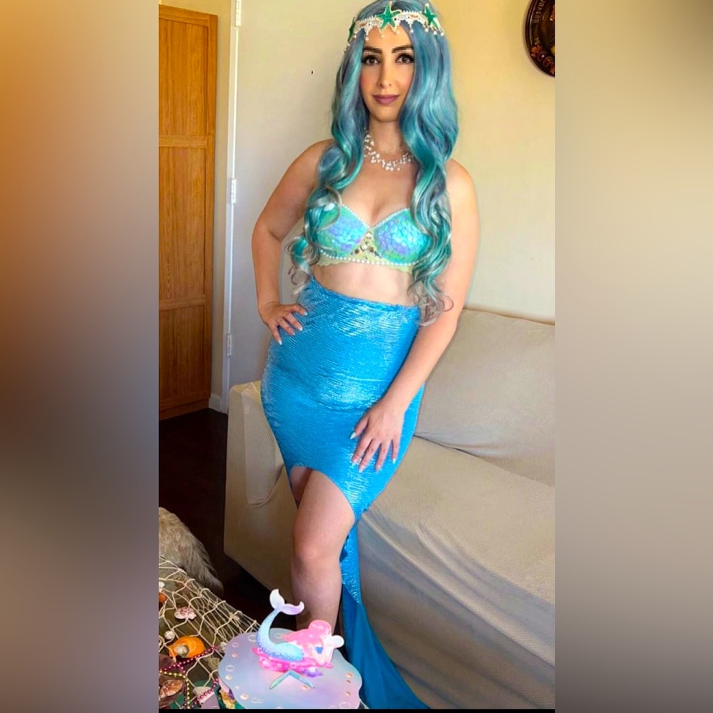 full set mermaid costume